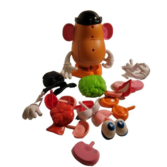 Vintage (2000) Old Playskool Mr. Potato Head with Extras - Picture 2 of 5